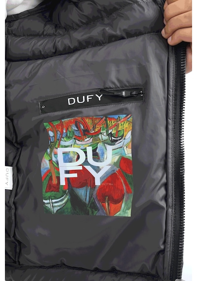 Dufy Antrasit Kapitone Slim Fit Erkek Mont-25289 Antrasit