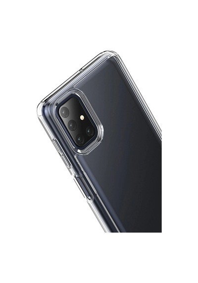 Newface - 832 - Samsung Galaxy M51 Kılıf Lüx - Kmrsfres - Şeffaf Silikon