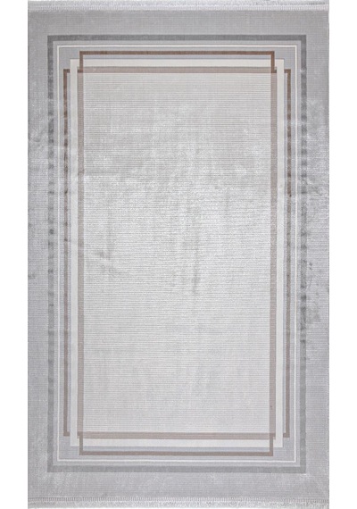 Foneks Halı Alina 100x200 487a Gri Kahve
