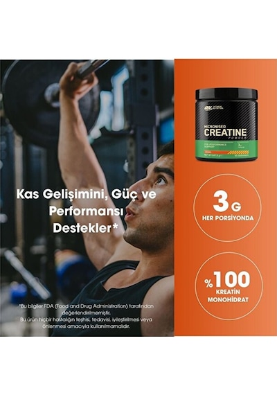 Kreatin Seti Portakal Aromalı Ve Aromasız 55 Servis Mikronize Toz