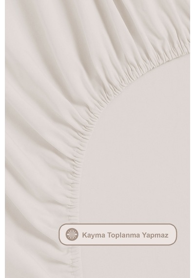 Elart Impero Nevresim Takımı Tek Kişilik Lastikli Çarşaf %100 Pamuk 160x220 Cm Bej Bej