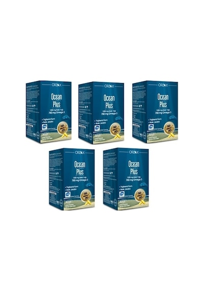 Ocean Plus 1200 Mg 30 Kapsül 5 Adet