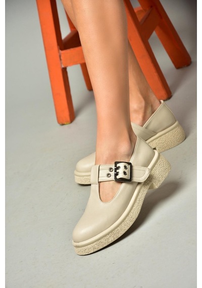 Fox Shoes S996019009 Bej Kadın Günlük Ayakkabı Bej