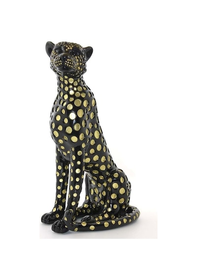 Polyester Jaguar Figürü Dekoratif Hediyelik -