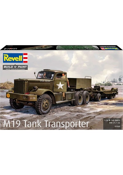 Revell Maket Model Kit Askeri Araçlar M19 Tank Transporter 3364