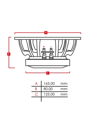 Dynamat Azap 16 Midrange 16 Cm 150w Rms 2 Adet