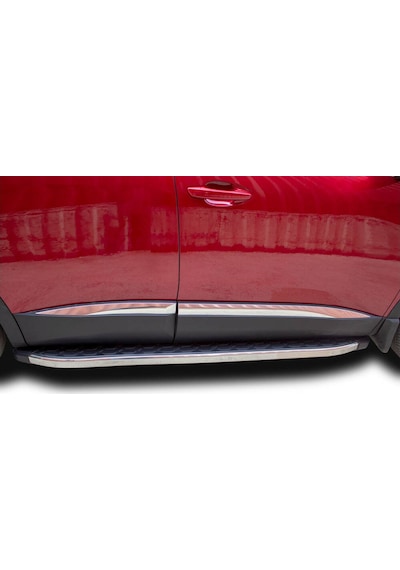 Peugeot 3008 Krom Yan Kapı Çıtası 4 Parça 2016 ve Sonrası