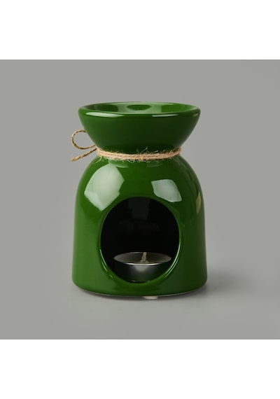 Deco Buhurdanlık - Yeşil - 11,5 Cm Renkli