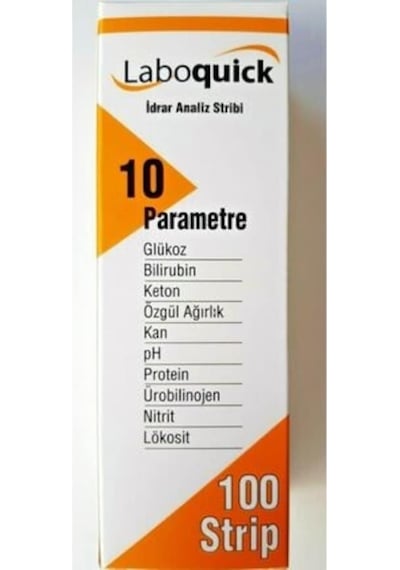 Laboquick Laboquıck 10 Parametre İdrar Analiz Stribi