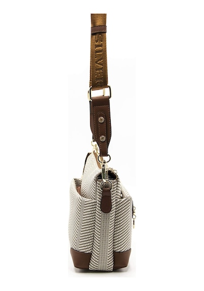 Silver & Polo Silver Polo Kadın Çapraz Çanta 1110 Bej-taba