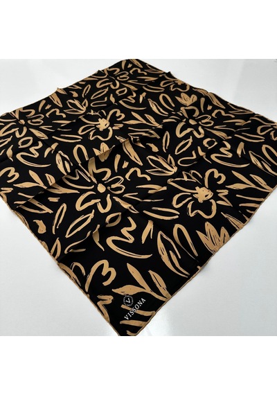 Vissona Twill İpek Eşarp Ipk6203-31687 Çok Renkli