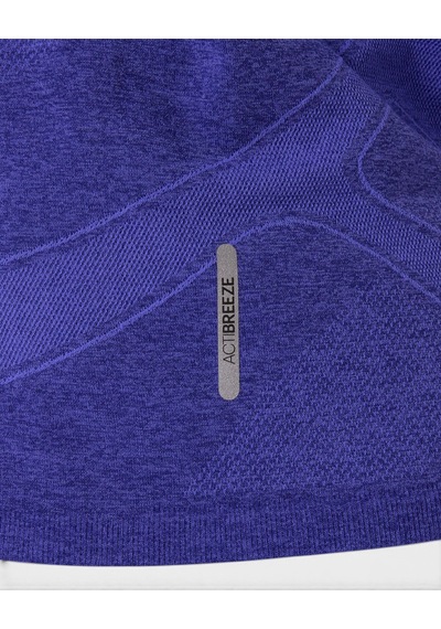 Asics Road Seamless Ss Top Kadın Mavi Kısa Kollu Tshirt 2012d292-401
