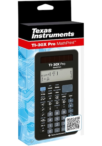 Texas Instruments Tı-30x Pro Mathprint Hesap Makinesi Siyah