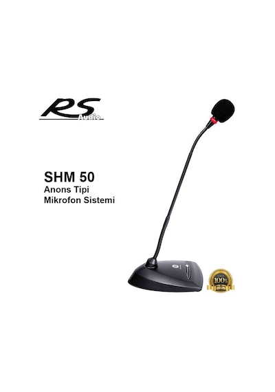 Rs Audio Shm 50 Anons Tipi Mikrofon Sistemi