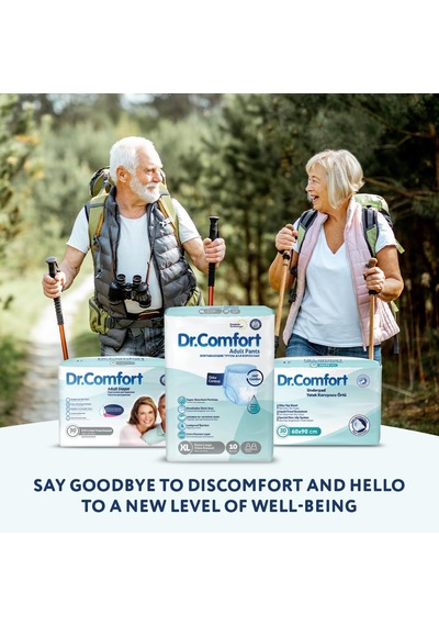 Dr.comfort Yetişkin Emici Külot Medium 30'lu 1 Paket 30 Adet Diğer