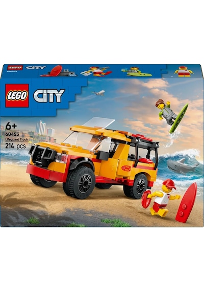 LEGO® City Cankurtaran Kamyoneti 60453 - 6 Yaş ve Üzeri Çocuklar için 2 Minifigür ve Köpek Balığı Figürü İçeren Oyuncak Yapım Seti (214P) LEGO® City Cankurtaran Kamyoneti 60453 - 6 Yaş ve Üzeri Çocuklar için 2 Minifigür ve Köpek Balığı Figürü İçeren Oyuncak Yapım Seti (214P)
