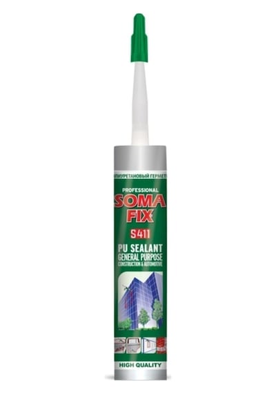 Somafix Beyaz 280 Ml Poliüretan Mastik Oto Cam Kaporta Pu Mastik Silikon S421