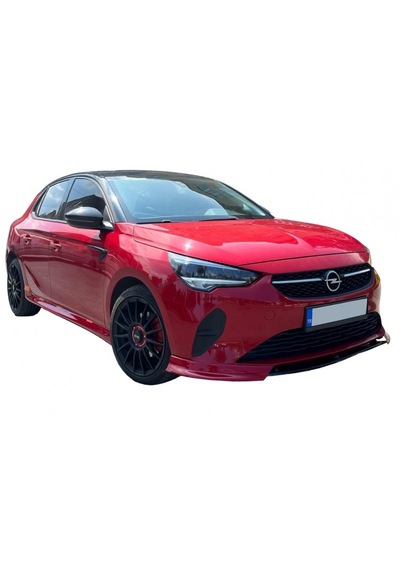 Opel Corsa F 2020-2023 Custom Style Yan Marşpiyel Seti Plastik