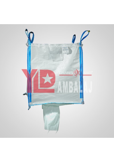 Yld Ambalaj - 90 X 90 X 150 - Üst Açık Alt Bacalı - Bigbag Çuval