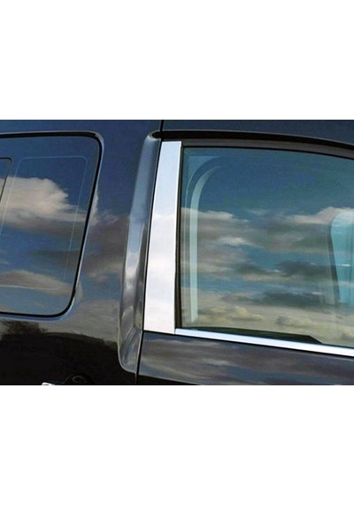 Vw Caddy Krom Kapı Cam Direk 2prç P.çelik 2004-2015 Arası