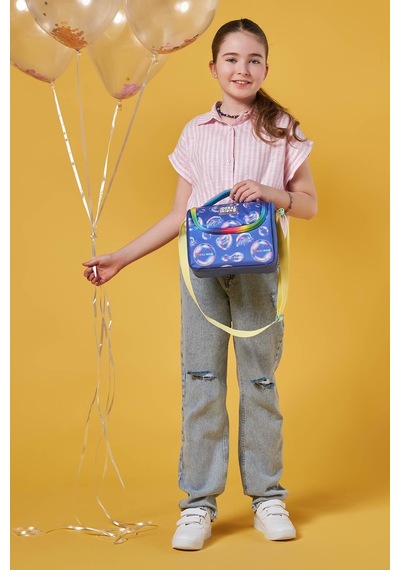 Coral High Kids Lavanta Pembe Baloncuk Desenli Thermo Beslenme Çantası 11889