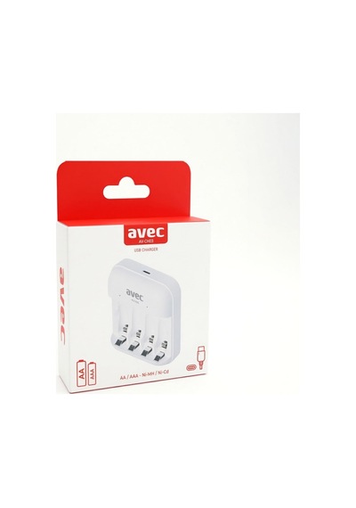 Avec Av-ch03 Usb Pil Şarj Cihazı 4lü