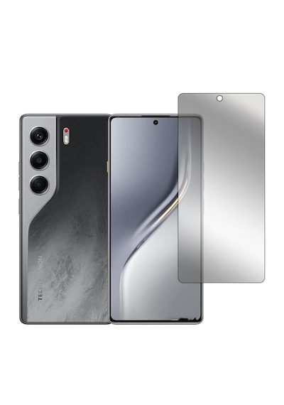 Microcase Tecno Camon 40 Premier 5g Tam Kaplayan Çerçeveli Tempered Ekran Koruyucu -al3276