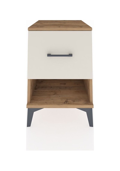 Kronos Komodin Tek Çekmeceli 44x59x64 Çam-aytaşı Atlas Çam