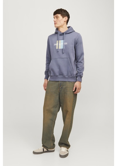 Jack & Jones Jorfrederıksberg Box Swea Mavi Erkek Sweatshirt 000000000101992230 Mavi