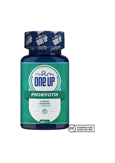 One Up Probiyotik Prebiyotik 60 Kapsül 2 Adet