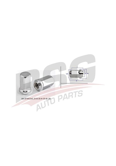 Bsg Bıjon Somunu Bıjon Somunu Uzun Ext - R12 69-