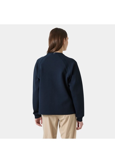 Helly Hansen W Caprı Graphıc Sweat Shırt Lacivert