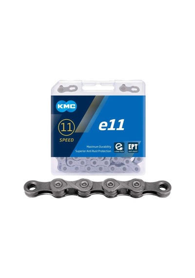 Kmc E11 Ept E-bike 11 Vites 136 Bakla Anti Rust Elektrikli Bisiklet Zinciri Gri