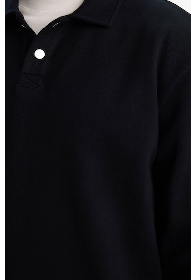 Defacto Sweatshirt F9324ax26spbk81 Siyah-bk81