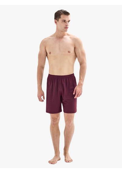 Blackspade Erkek Şort Pijama Altı 40882 - Bordo
