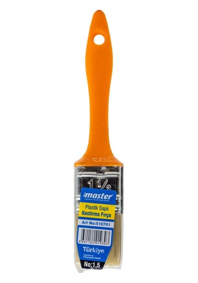 Master 510701 Plastik Saplı Kestirme Fırça No:1.5