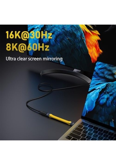 Usb4 240w 8k 60hz 80gbps Şarj Ve Veri Aktarım Kablosu Otgfb