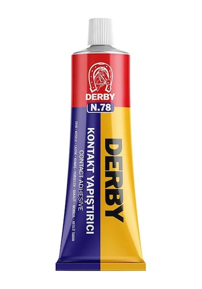 Derby N.78 Kontakt Tüp 125g Büyük Boy Deri Yapıştırıcı