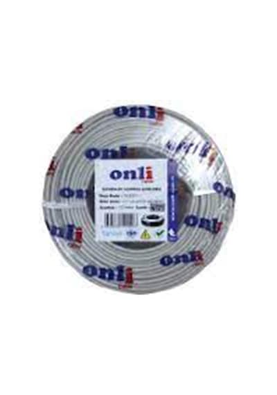 Onli On-2201 2+1 1x0,22 Mini Coax 2x0,22mm 100 Metre Cca Kamera Kablosu