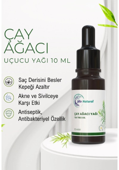Çay Ağacı Yağı 10 Ml - %100 Saf Doğal Çay Ağacı Yağı