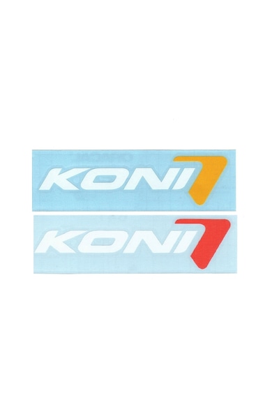 Koni Sticker 16Cm Oto Sticker ( ) Renk Seçiniz Beyaz - Sarı-