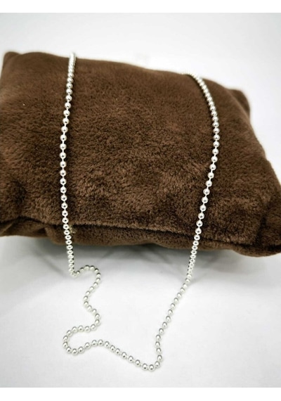 Omar Silver Unisex Top Tırnak Makası 1,5 Mm Gümüş Kolye Zincir