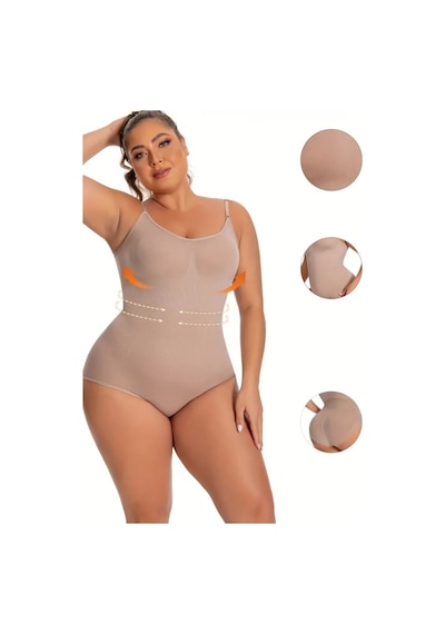 Mistirik Mamey Model Bel Göbek Ve Karın Sıkılaştırıcı Seamless Çıtçıtlı Korse Ten Renk8 Ten