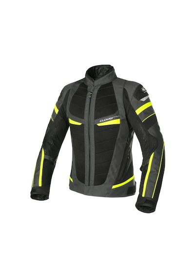 Clover Rainjet-2 Wp Korumalı Motosiklet Montu Koyu Gri
