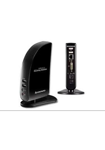 Lenovo Usb 2.0 Replicator 4 Usb- Ethernet- Dvi-ses-mic Vdk8736