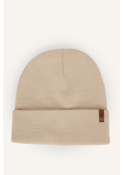 Defacto Erkek Dokuma Etiketli Triko Bere E9967ax26wnbg74 Bej-bg74