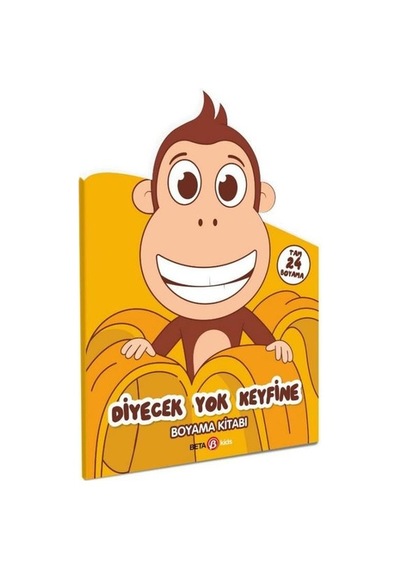 Kukuli - Diyecek Yok Keyfine Boyama Kitabı- Beta Kids
