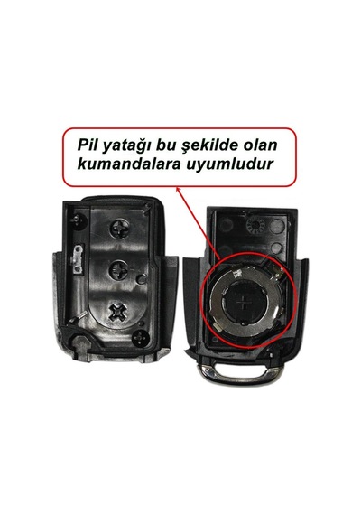 Seat Cordoba Ibiza Leon Toledo Uyumlu 3 Tuşlu Anahtarlık Siyah
