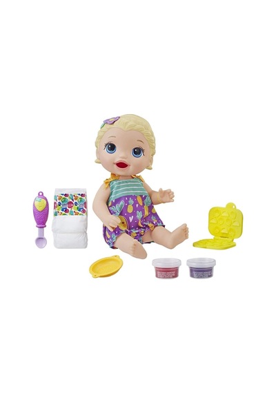 Baby Alive Sarışın Baby Alive Lily Ile Mama Eğlencesi