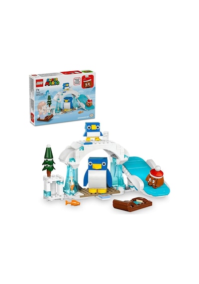 LEGO® Super Mario™ Penguin Ailesi Kar Macerası Ek Macera Seti 71430-7+ Yaratıcı Oyuncak Yapım Seti - 228 Parça